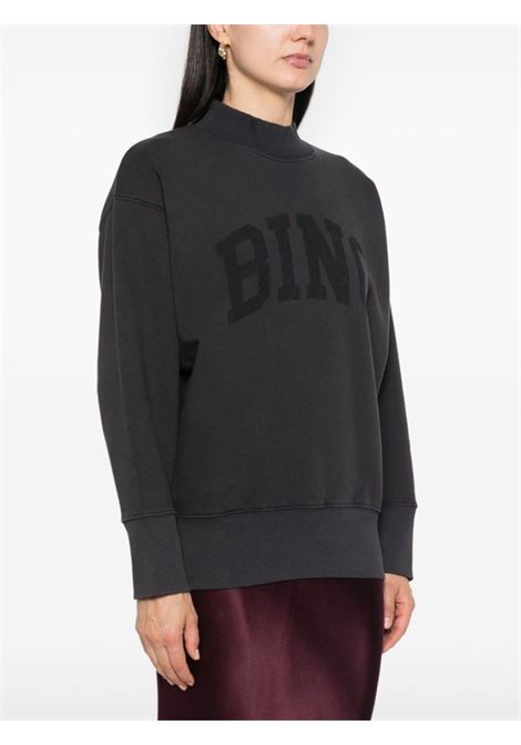 bradie sweatshirt woman black ANINE BING | A-08-10292VTG1